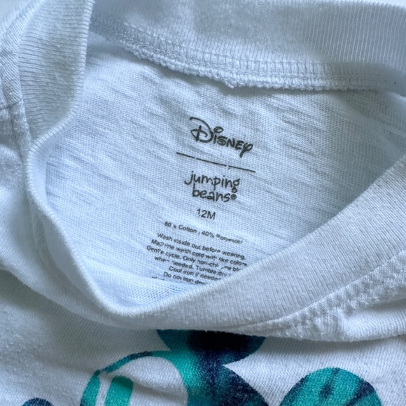 Disney Mickey Mouse Tee Shirt 12M - Picture 4 of 5